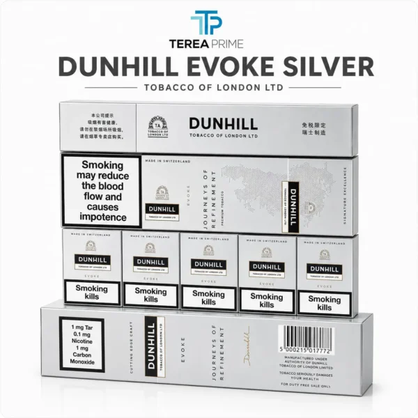 Dunhill Evoke Silver UAE | Original Fine Cut Cigarettes