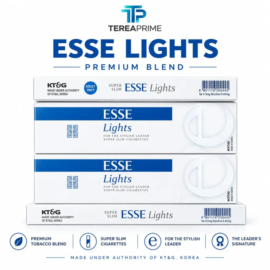 Esse Lights UAE | Original Slim Cigarettes