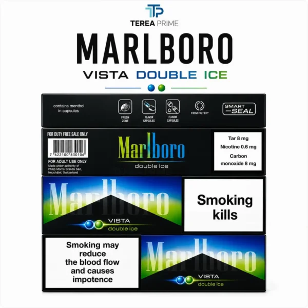 Marlboro Vista Double Ice UAE | Original Capsule Cigarettes