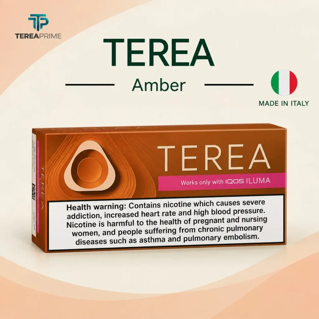 IQOS TEREA Amber Italy