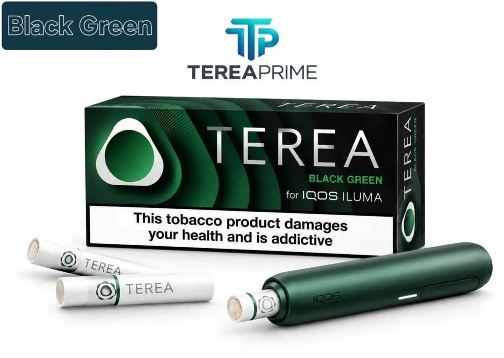 IQOS TEREA Black Green Indonesian