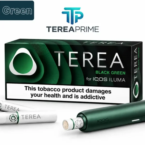 IQOS TEREA Black Green Indonesian