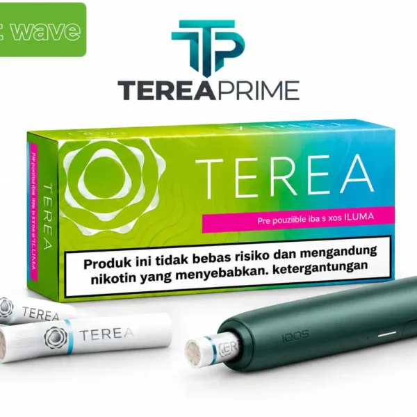IQOS TEREA Bright Wave Indonesian: Fresh Menthol Heated Tobacco Sticks