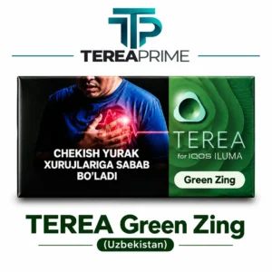 IQOS TEREA Green Zing uzbekistan