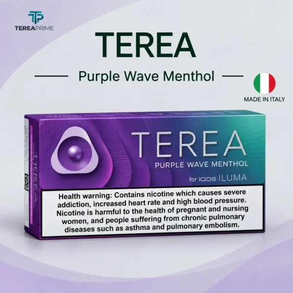IQOS TEREA Purple Wave Menthol Italy