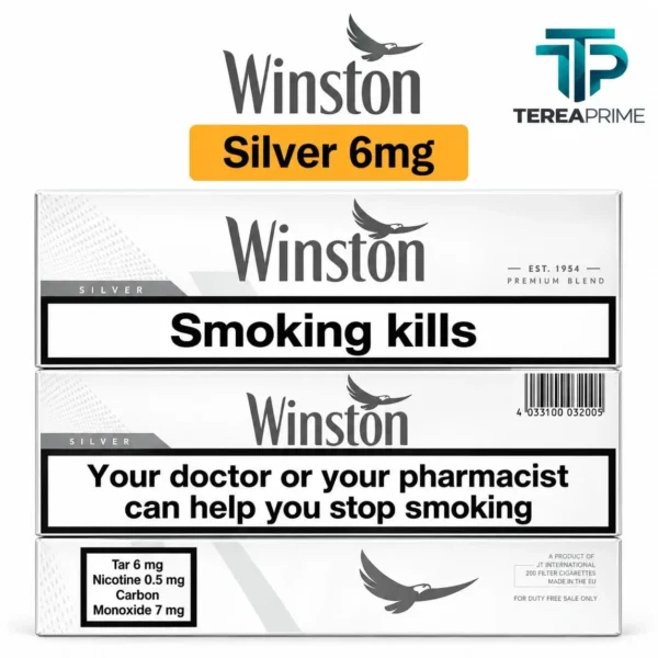 Winston Silver Cigarettes UAE