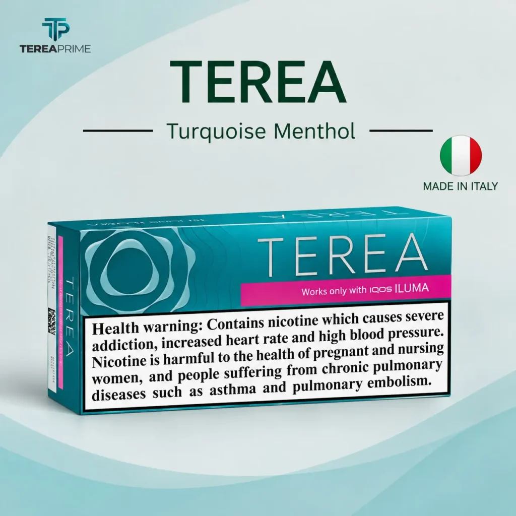 IQOS TEREA Turquoise Menthol Italy