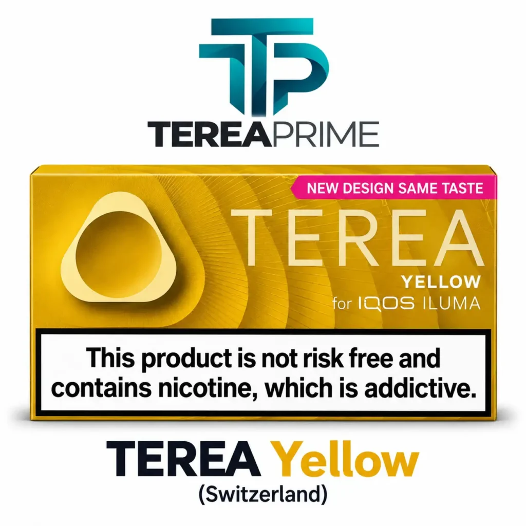 TEREA Yellow Swiss: Smooth, Balanced Tobacco Taste
