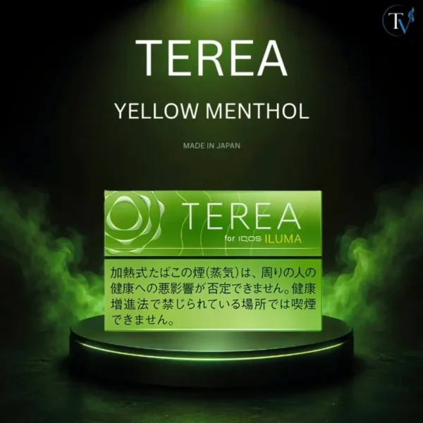 IQOS TEREA Yellow Menthol: Smooth Tobacco Taste with a Cool Menthol Touch